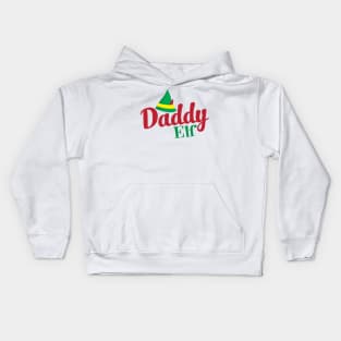 Daddy Elf Kids Hoodie